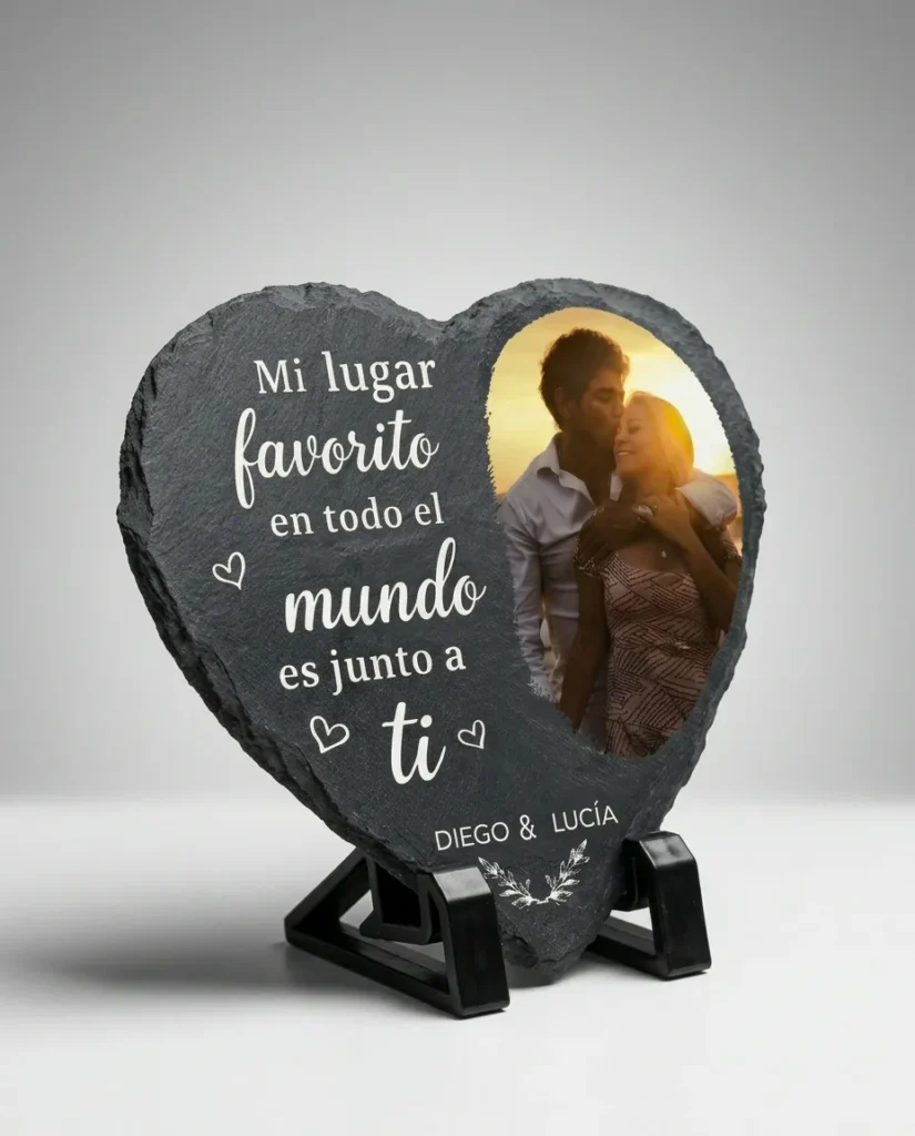 Personalized Heart Shaped Stone