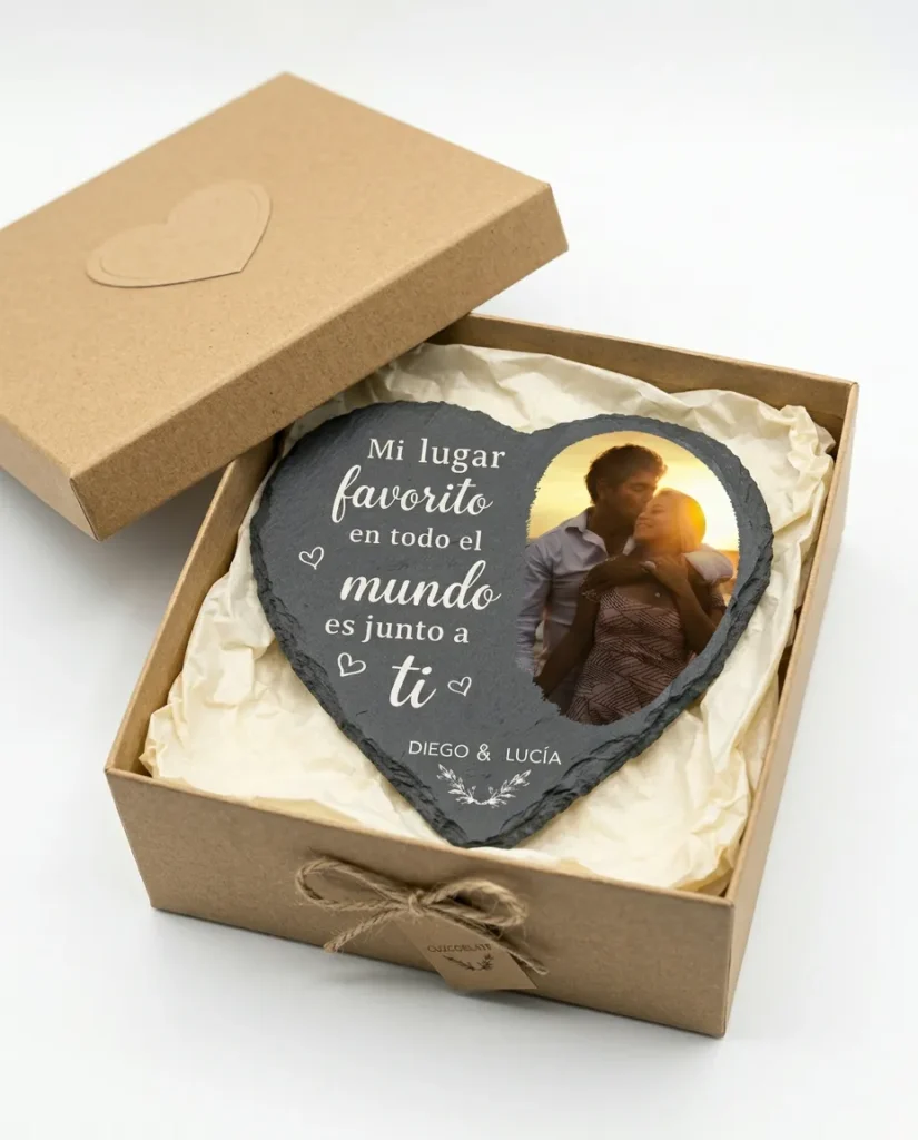 Personalized Heart Shaped Stone